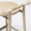 Madeira Upholstered Stool with Solid Wood Frame-1875086761