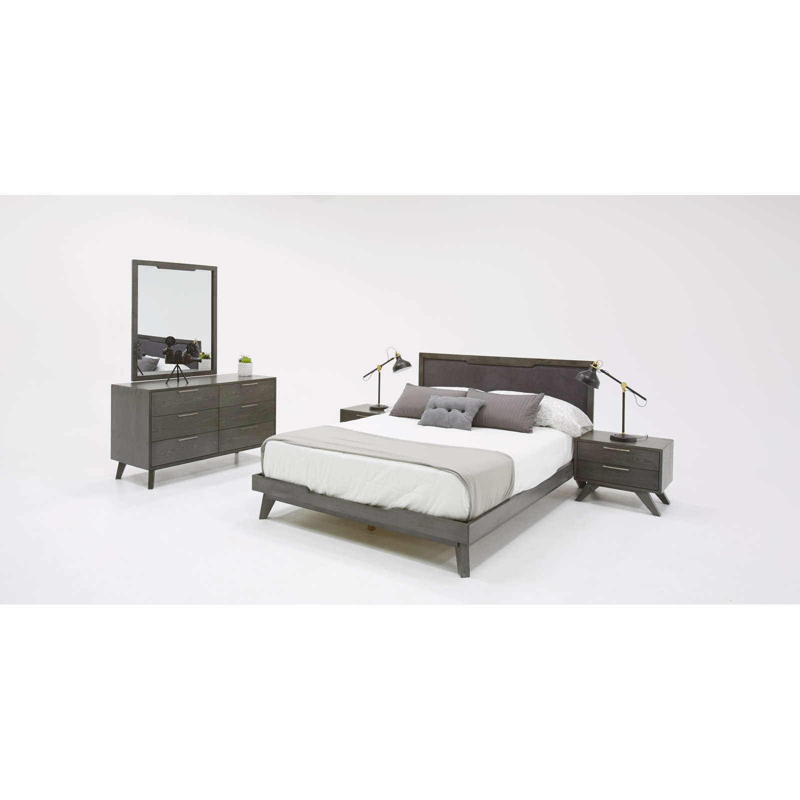 Glow 6 - Drawer Dresser, Gray Wash