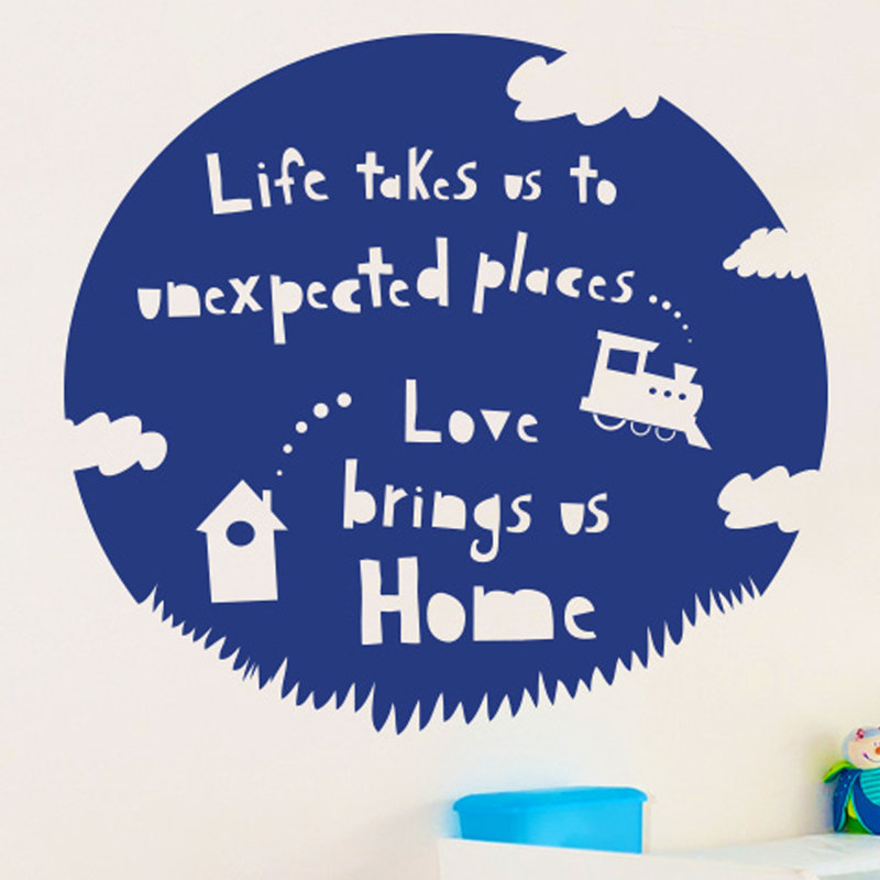 Wall Decal, Dark Blue
