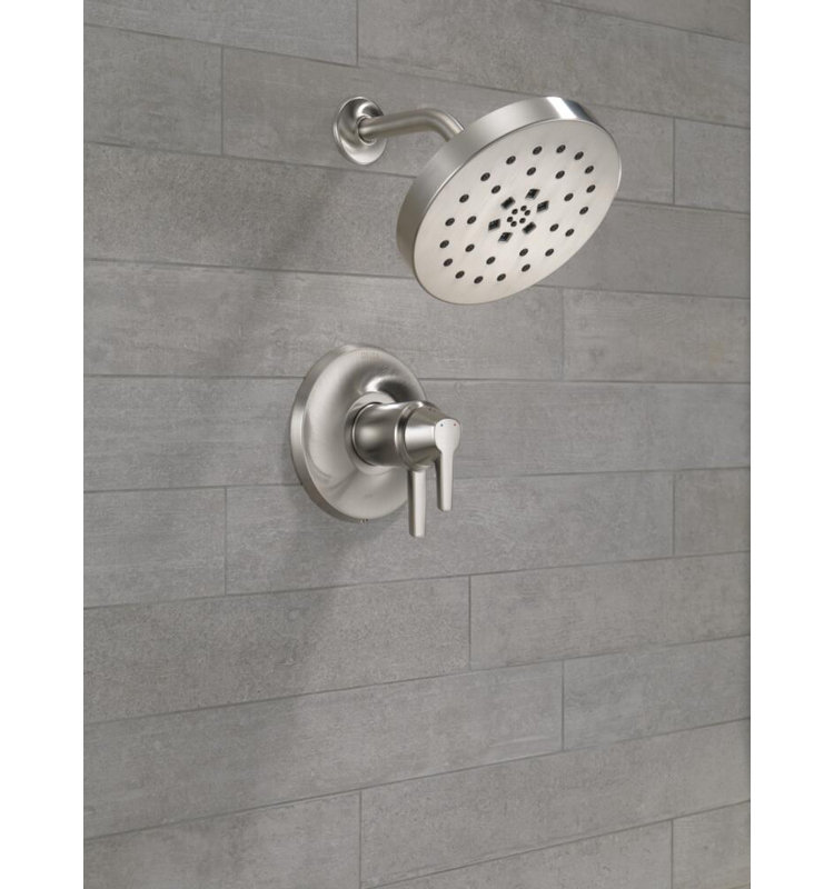 Robinet de douche Galeon, Lumicoat inoxydable