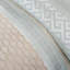 Édredon luxueux pour grand lit - 7 pièces avec motifs géométriques et coussins décoratifs assortis