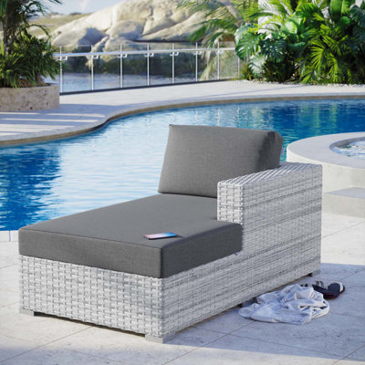 Modway Convene Outdoor Patio Right Chaise