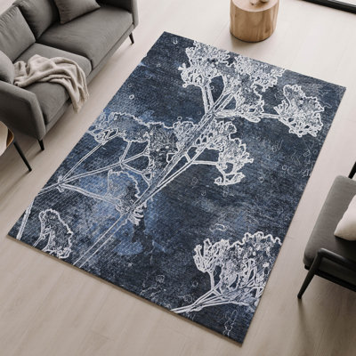 Tapis floral lavable à la machine de qualité supérieure Mayfield AMF2239