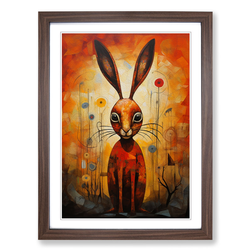 Hare Orphism No.3 - Framed Print