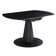 Modern Round Extendable Dining Table With Black Base