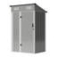 4 x 3FT Metal Garden Storage Shed with Lockable Door-129915093