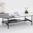 Simple marble coffee table size combination