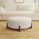 Regan 39" Wide Round Storage Ottoman