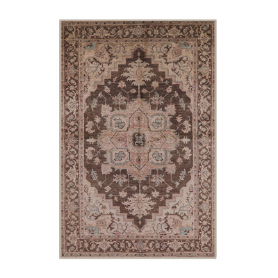 Tapis oriental beige / brun Pavonea