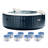 Intex Purespa Plus Inflatable Bubble Jet Hot Tub and Replacement Filters (8 Pack)