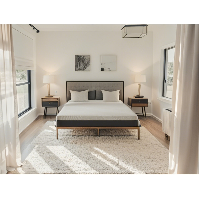 Matelas en mousse viscoélastique gélifiée pleine ferme, 10"