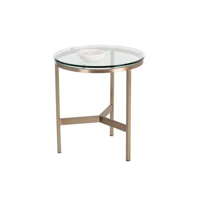 Flato Glass End Table