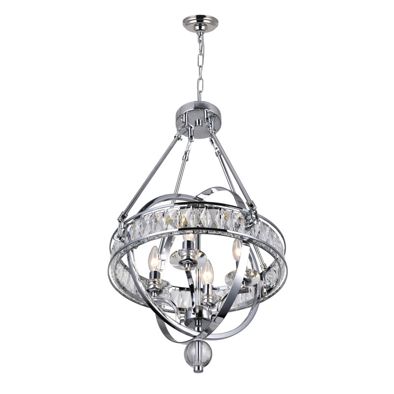 Lustre sphère 4 lumières Seaforth