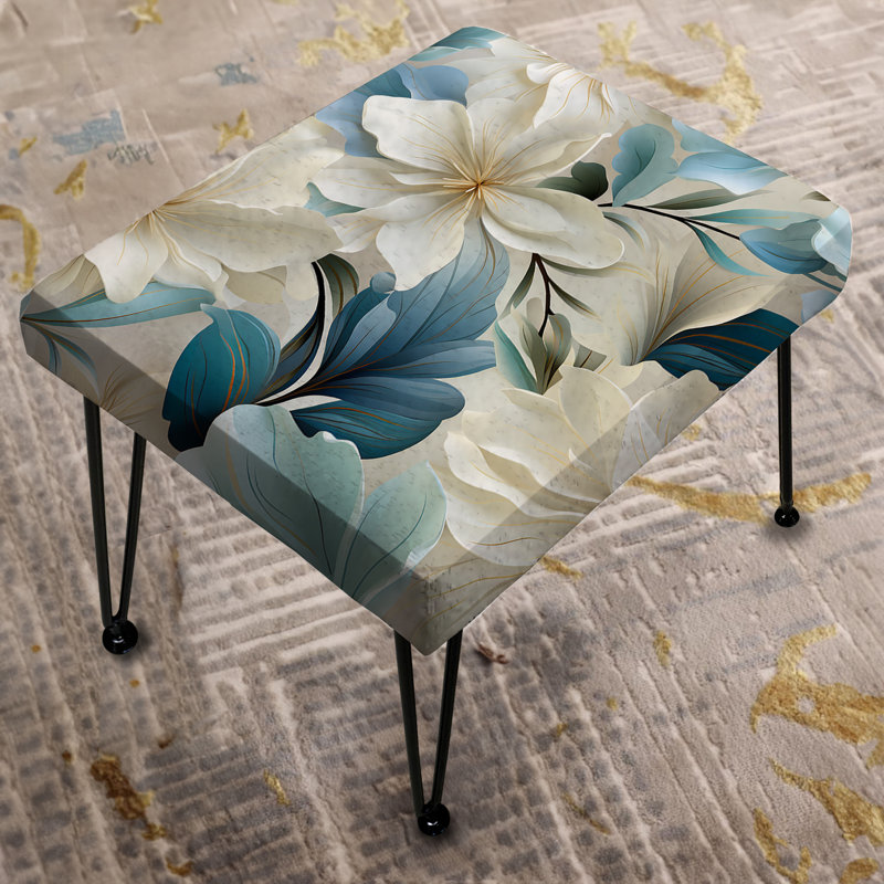 Coastal Symphony Tropical - Repose-pieds rectangulaire Tropical