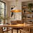Hylia 1-Light Large 24.2" Dimmable Single Cone Kitchen Island Pendant