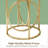 Round Coffee Table,Stylish Sofa Table,Elegant Side Table
