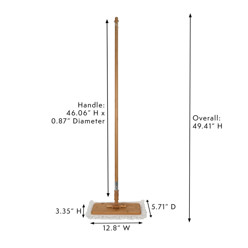 Live.Love.Clean. Bamboo 2-in-1 Wet/Dry Mop
