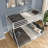 Axente Metal Twin Over Full Bunk Bed With Open Bottom-841361124
