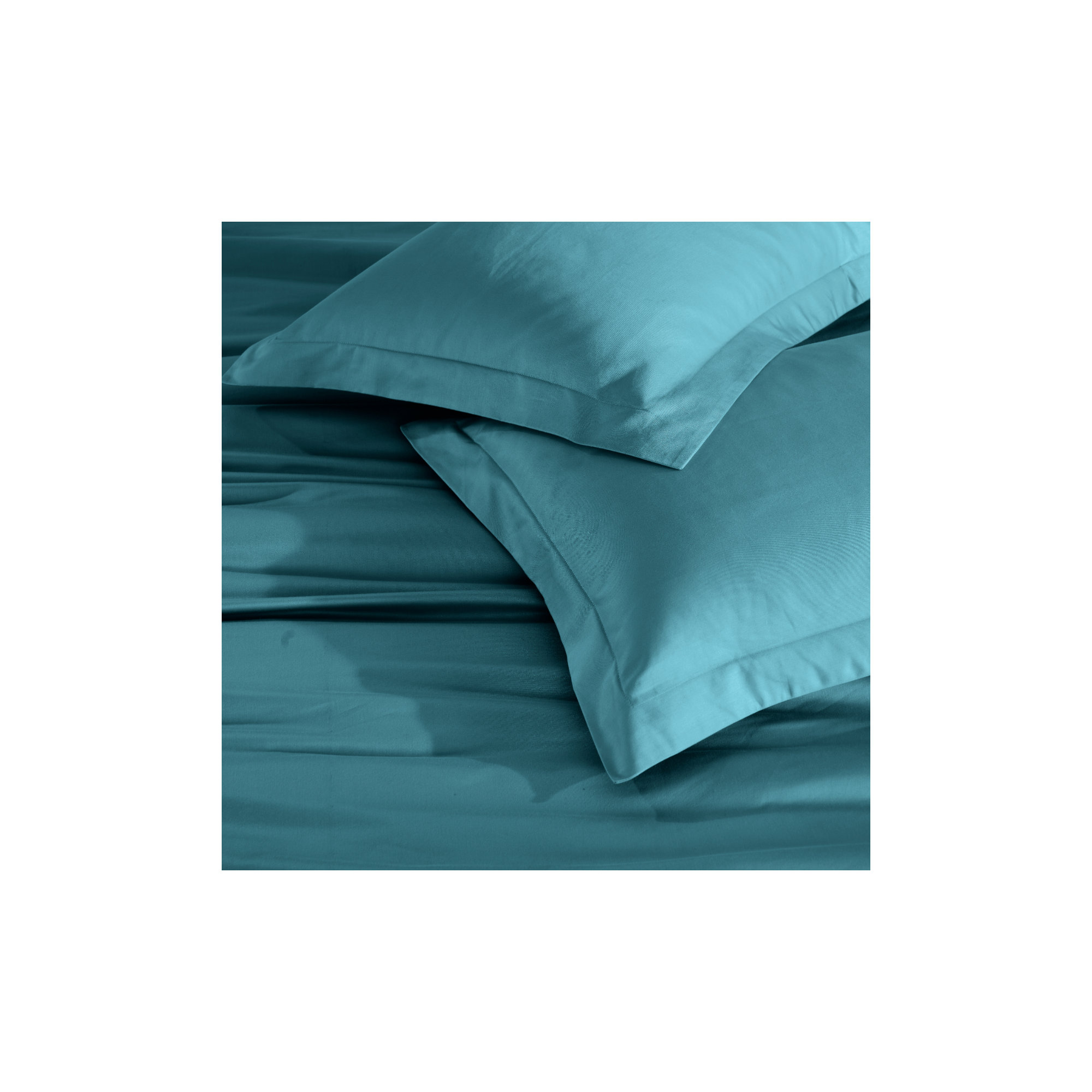 Cotton Duvet Cover Set, Caribbean, Full/Queen Duvet Cover + 2 Pillow Sham