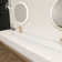 Brayden Studio Akeya 19.5'' High Gloss White Stone Rectangular Bathroom Sink with Overflow