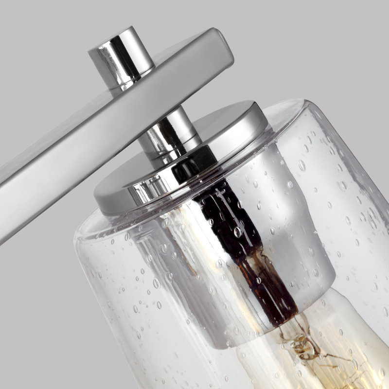 Éclairage pour salle de bain 3 lumières Noland, Chrome