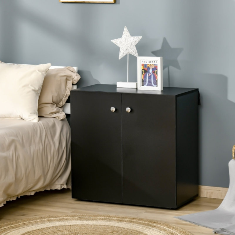 70cm Sideboard, Black