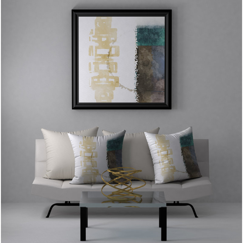 Housse de coussin carrée et somptueuse sensationnelle, 18 po x 18 po