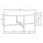 Ensemble de tables basses et de tables rondes en marbre Ellison