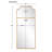 Charlie-Jai Metal PATTERN Wall Mirror