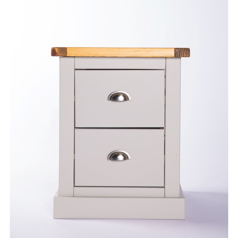 Candleick 45cm W Solid + Manufactured Wood Bedside Table