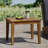 Transitional Wood Table - 20"W X 20"D 15.75"H, 30Lbs Capacity Side Natural Color, 20X20x15.75 Inches, 30Lb