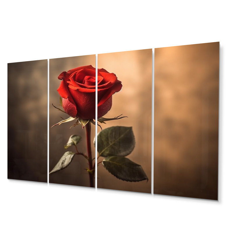 Vintage Rose Reverie Plants & Flowers Wall Decor