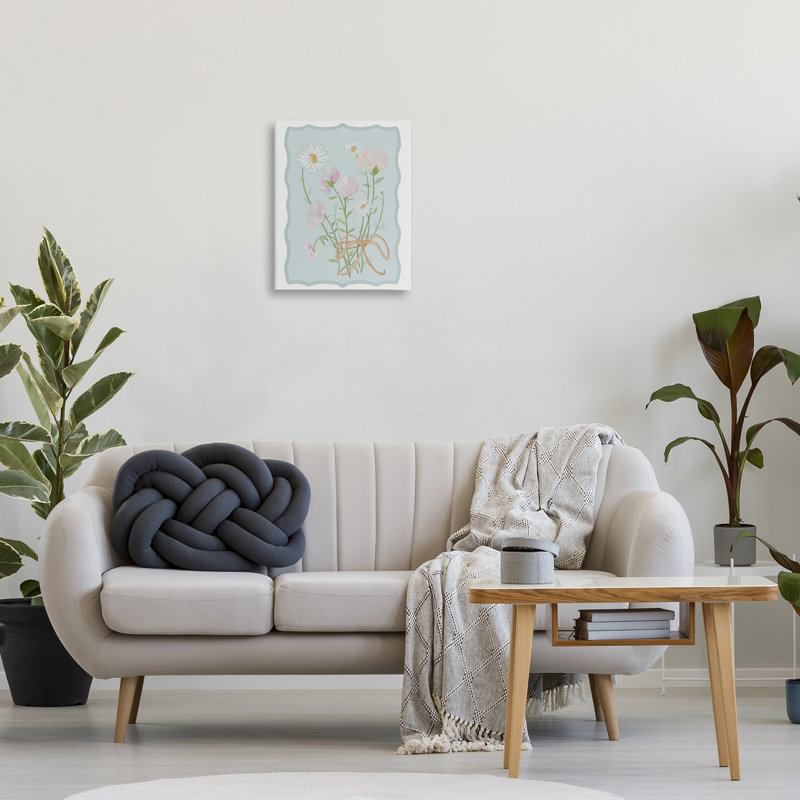 «Spring Cottage Clippings», toile par Leslie Hermosa, H 20 po x l 16 po