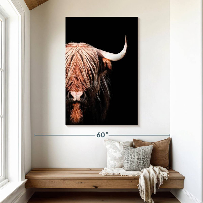 Brampt Dark Highlander I, 48" H x 32" W