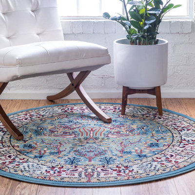 Tapis bleu Jackson Jackson