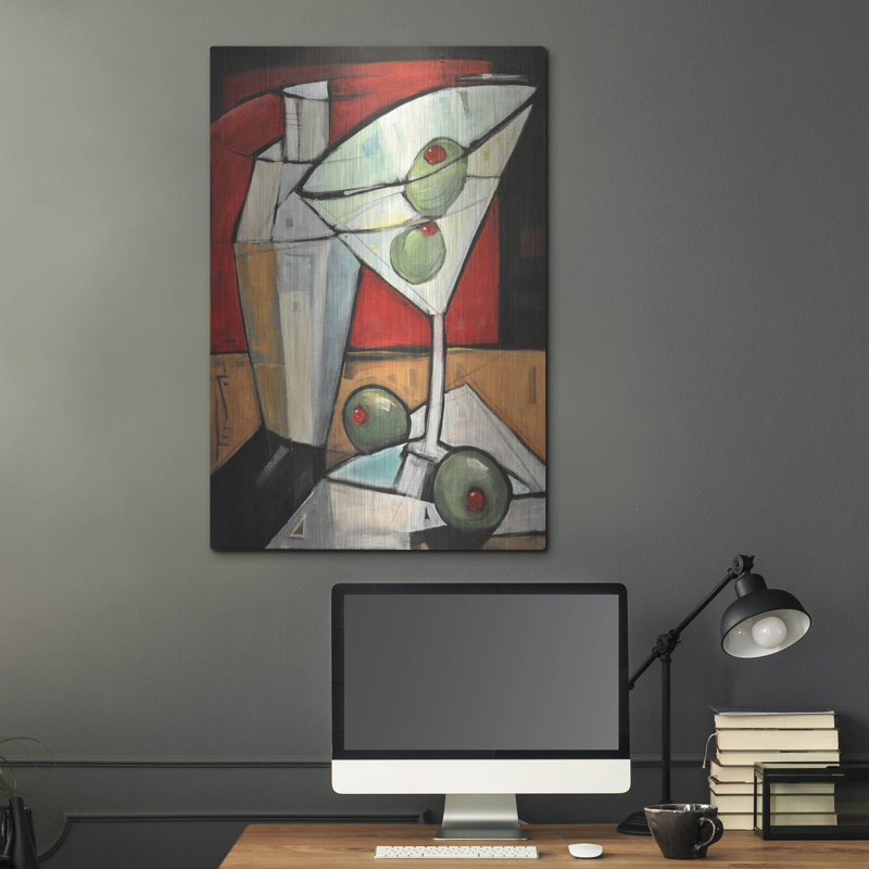 «Shaken Not Stirred» par Tim Nyberg, H 36 po x l 24 po