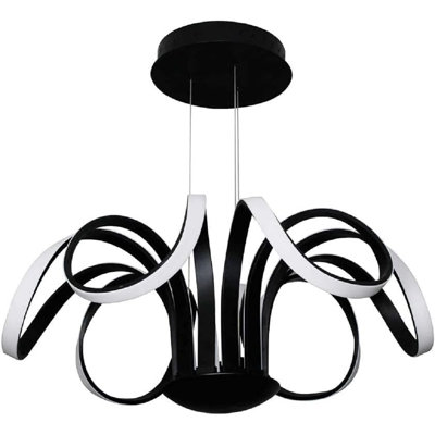 Lustre linéaire moderne à 1 lumière Aelicia