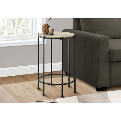 Table d'appoint, table de bout ronde, table d'appoint pour le salon, chambre à coucher