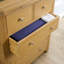 Cooksey Fully Assembled Oak 5 Drawer Chest of Drawers-965622277