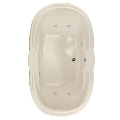Yvette 72'' x 41.75'' Acrylic Bathtub