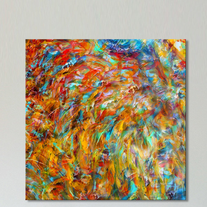 «You Shall Reign Glorious. «Isaiah 24:23», impression sur toile, H 18 po x l 18 po x P 1 po, Toile tendue