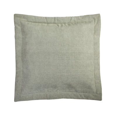 Taie décorative européenne en polyester texturé Chic Garden