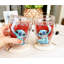 Buffalo argenté 2 pièces 12 oz Ensemble de verres à vin sans pied en verre
