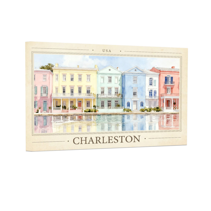 Paysages pittoresques et paysages urbains Charleston, H 24 po x l 36 po