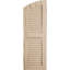 Timberthane Two Equal Louvre w/Elliptical Top Shutters-64372250-64372258-64372265