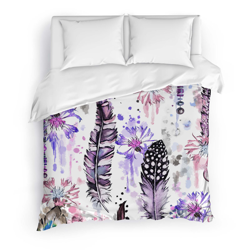 Cornflower Twill Duvet Cover, King Duvet Cover + 2 Pillow Cases