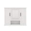 Armoire de rangement murale 36 po, armoire murale avec miroir, armoire à pharmacie avec porte triple-1528085783