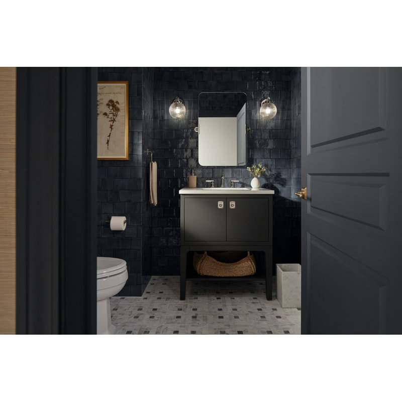 Embra By Studio McGee Three-Light Sconce, Matte Black