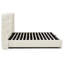 Très grand lit tapissier à oreilles gaufré très grand en chenille amovible, lit plateforme avec vérin à gaz de luxe et grand rangement sous le lit-617814180-617814182
