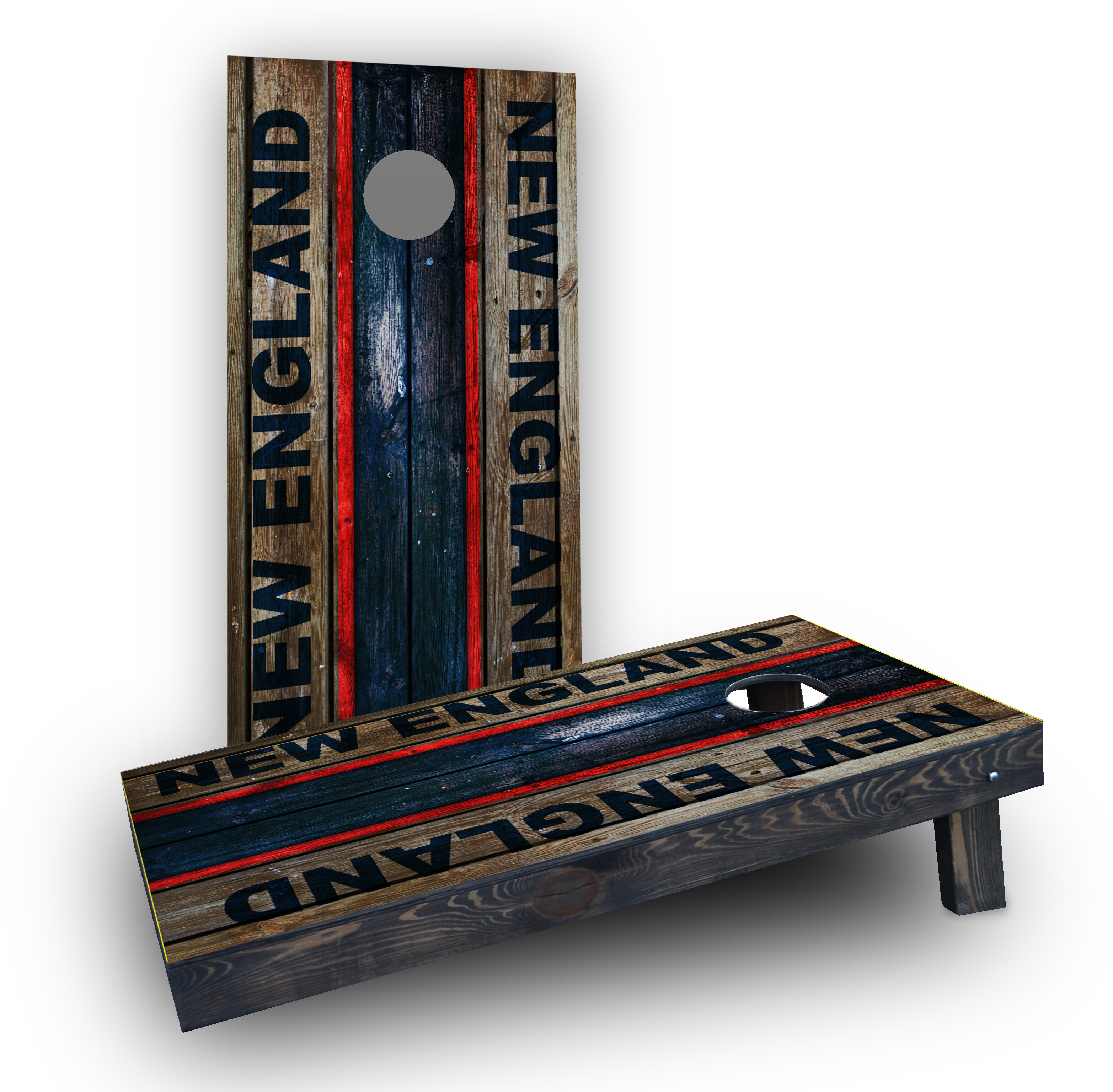 New England Patriots 2' x 3' LED Cornhole Board Set